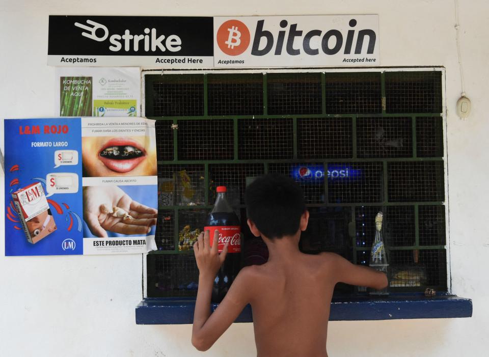 Bitcoin is to become legal tender in El Salvador, the country's president said. Photo: Getty Images