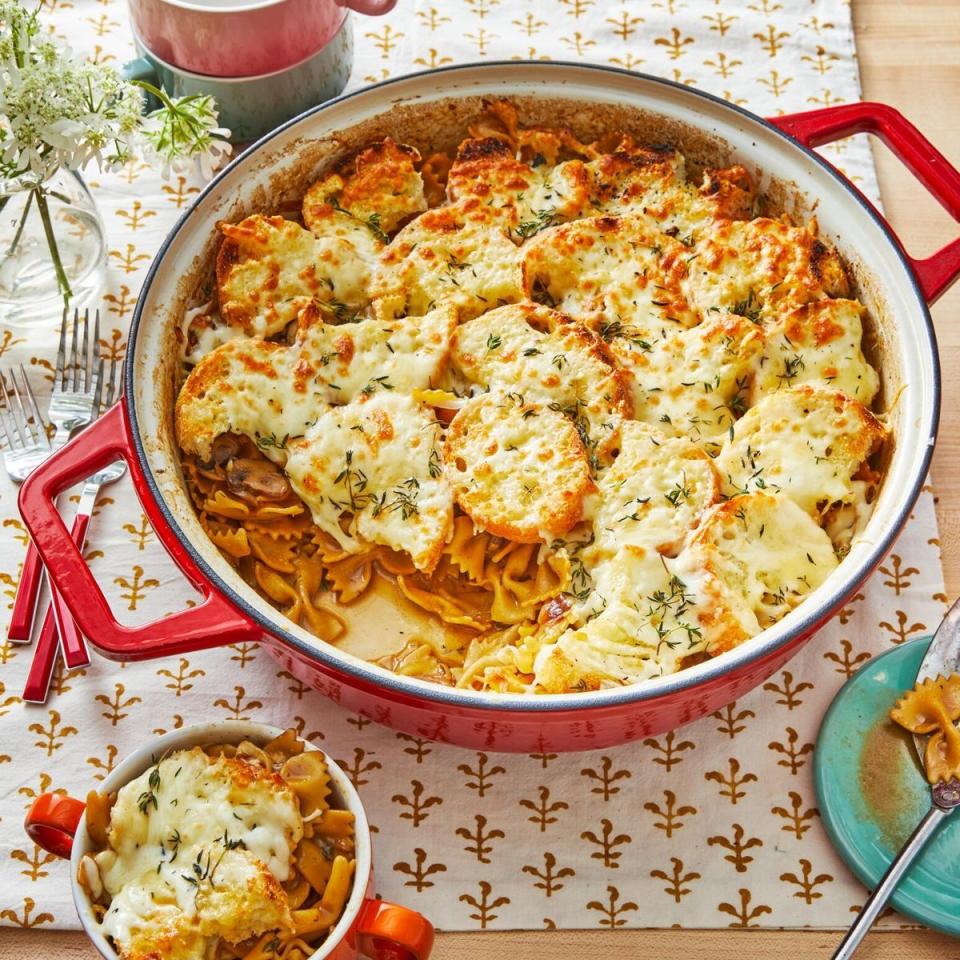 baked pasta recipes one pot french onion pasta