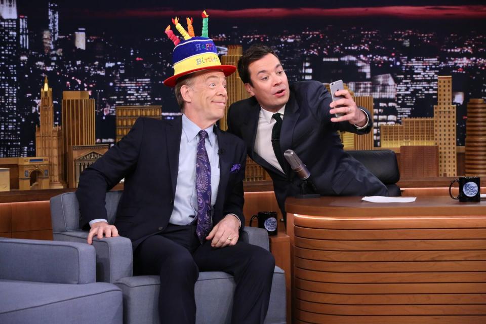 J.K. Simmons and Jimmy Fallon