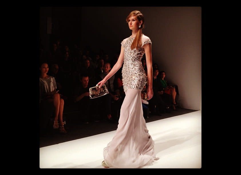 Can't you imagine Kate Middleton in this Jenny Packham gown?