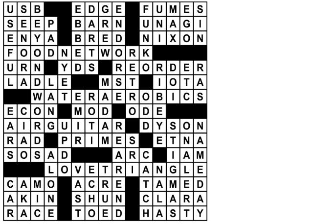 USA TODAY Network newspaper crossword, sudoku puzzle answers today