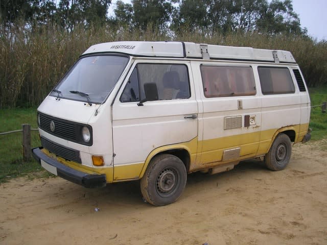 VW T3 Westfalia campervan linked to the suspect 