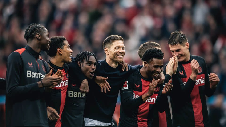 Alonso has morphed his Leverkusen squad into one of the most formidable in Europe. - Hesham Elsherif/NurPhoto/Shutterstock