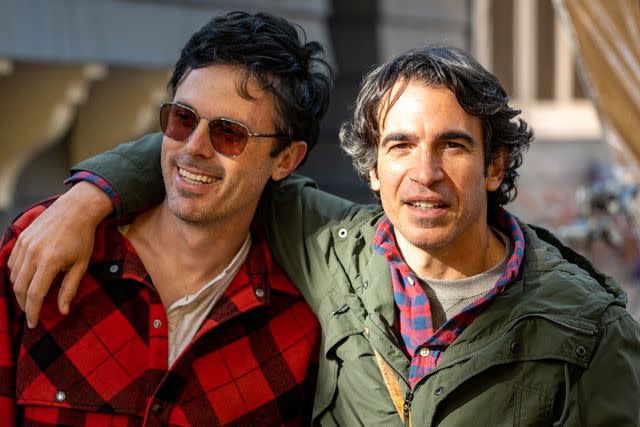 <p>Courtesy of Roadside Attractions</p> Casey Affleck and Chris Messina in the new movie Dreamin' Wild