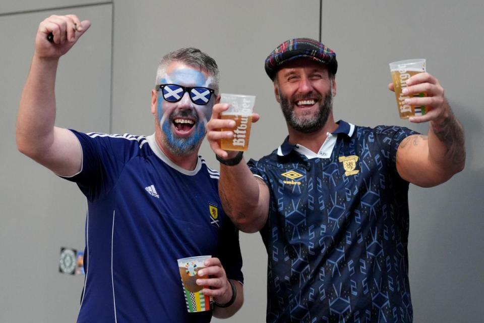 The Tartan Army have once again been praised for their behaviour in Germany <i>(Image: Bradley Collyer)</i>