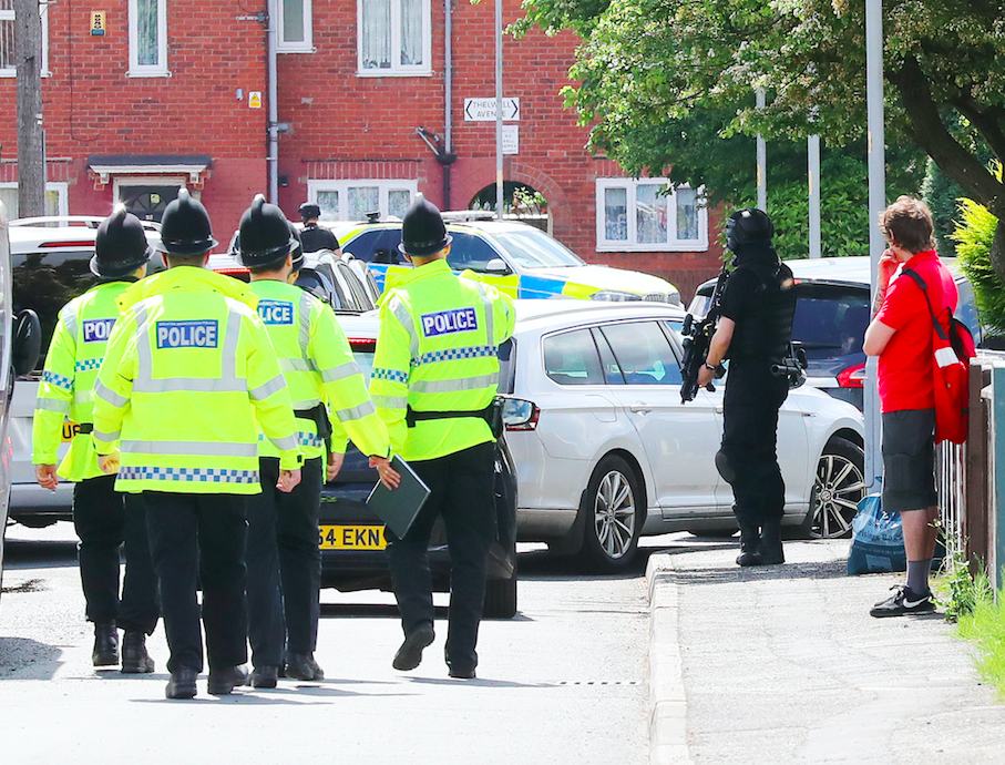 Police have conducted raids following the attack at Manchester Arena. Photo: AAP