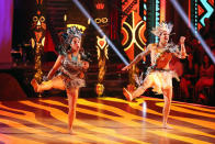 Alexandra Raisman and Mark Ballas perform on "Dancing With the Stars."