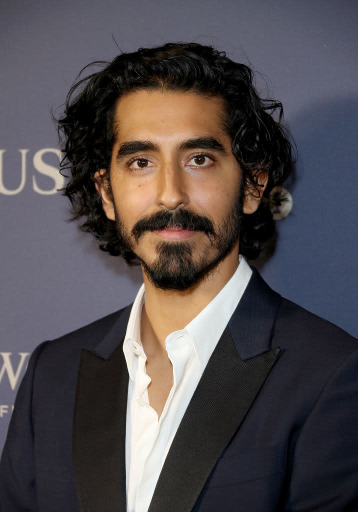 Closeup of Dev Patel