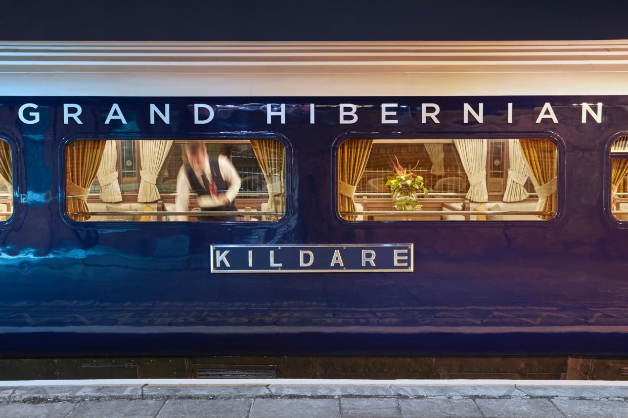 The Belmond Grand Hibernian train - Copyright Â© Richard James Taylor. No part of this photo to be stored, reproduced, manipulated or transmitted by any means witho
