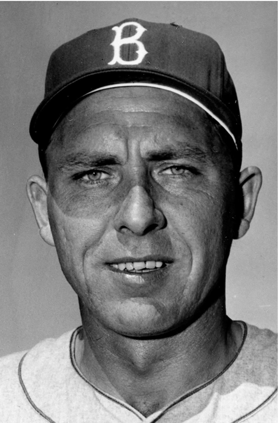 Gil Hodges in a 1956 file photo.