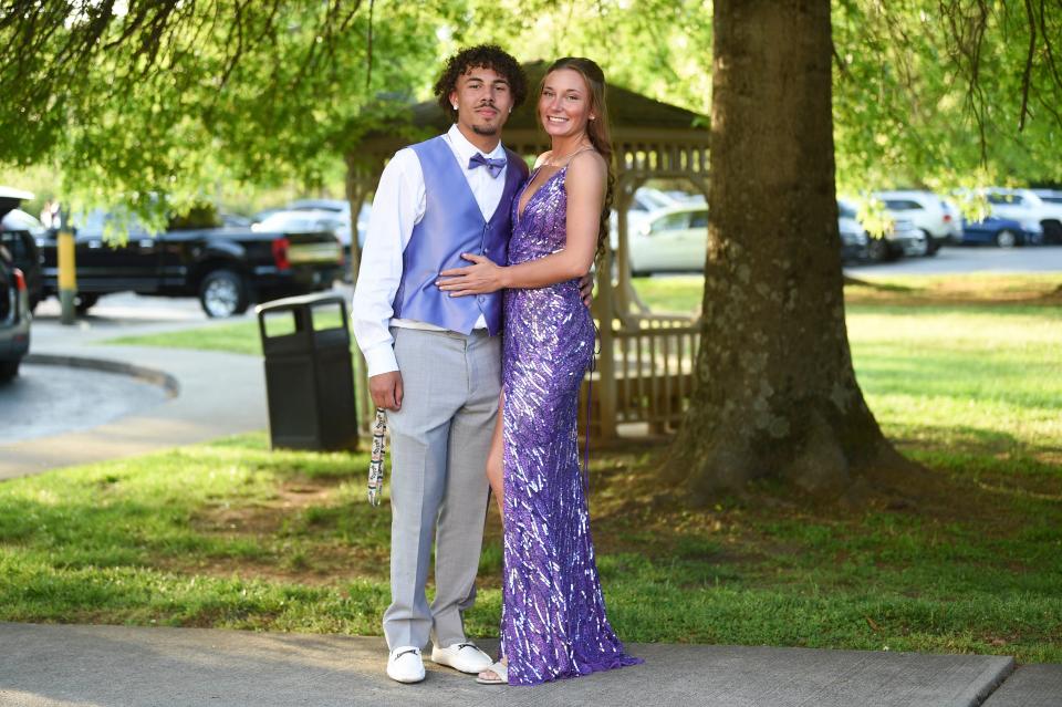 Scenes from Clinton High School's prom held at The Lighthouse in West Knoxville, Saturday, April 27, 2024.