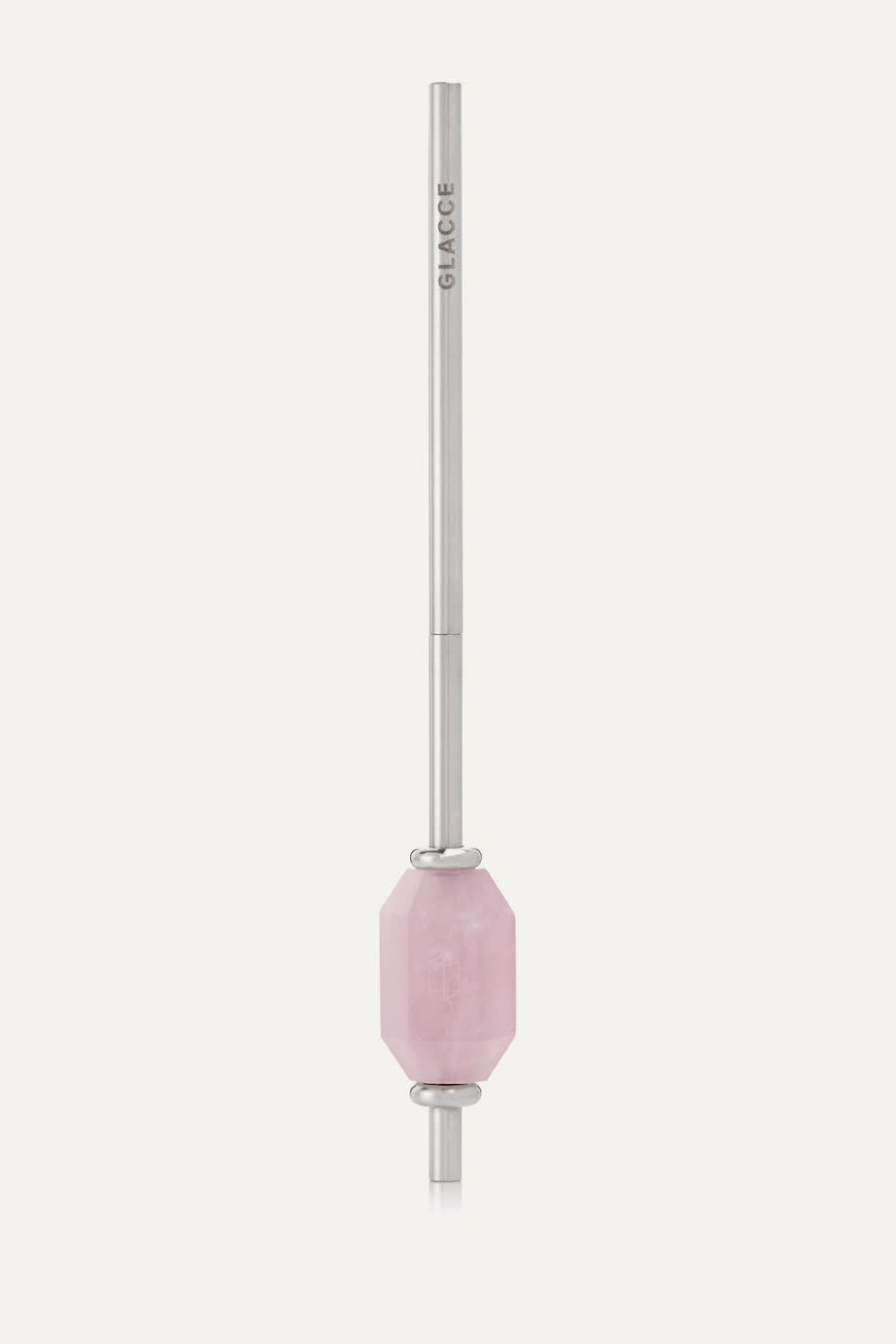 8) Rose Quartz Glacce Straw