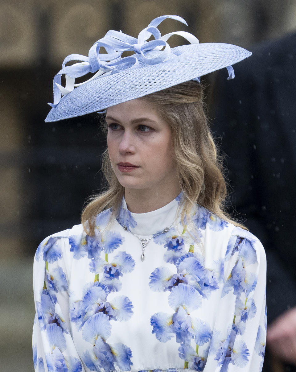 Lady Louise Windsor at King Charles' Coronation