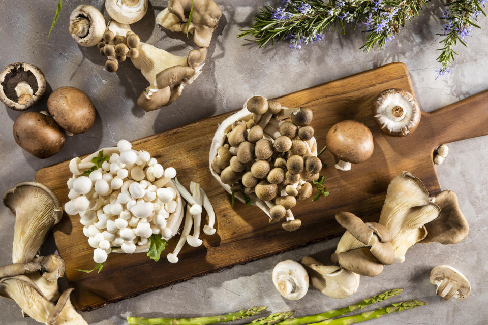 Mushrooms come with a range of health benefits, but you want to ensure you cook them before eating. (Photo via Getty Images)