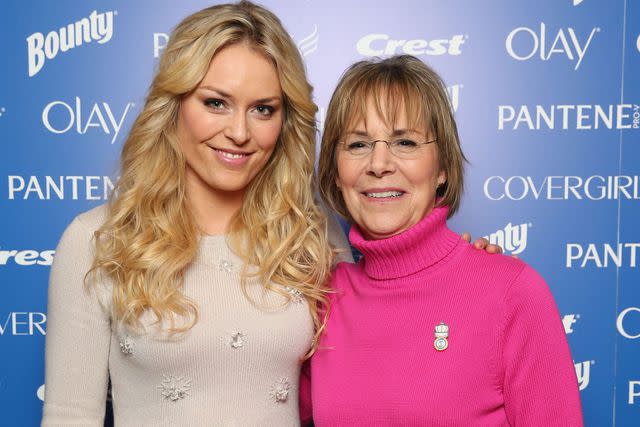 Neilson Barnard/Getty for P&G Thank You, Mom Lindsey Vonn and her mother.