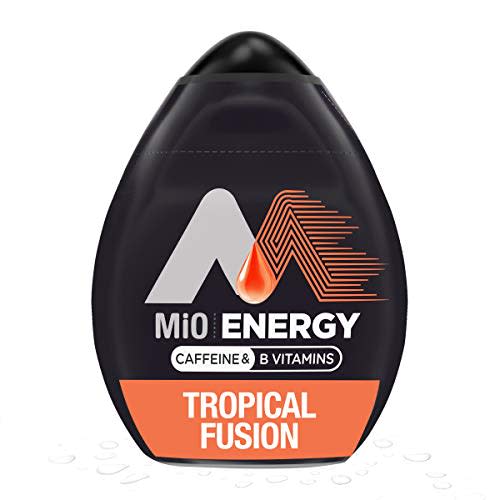 MiO Energy Tropical Fusion Naturally Flavored with other natural flavors Liquid Water Enhancer Drink Mix with Caffeine & B Vitamins, 1.62 fl. oz. Bottle