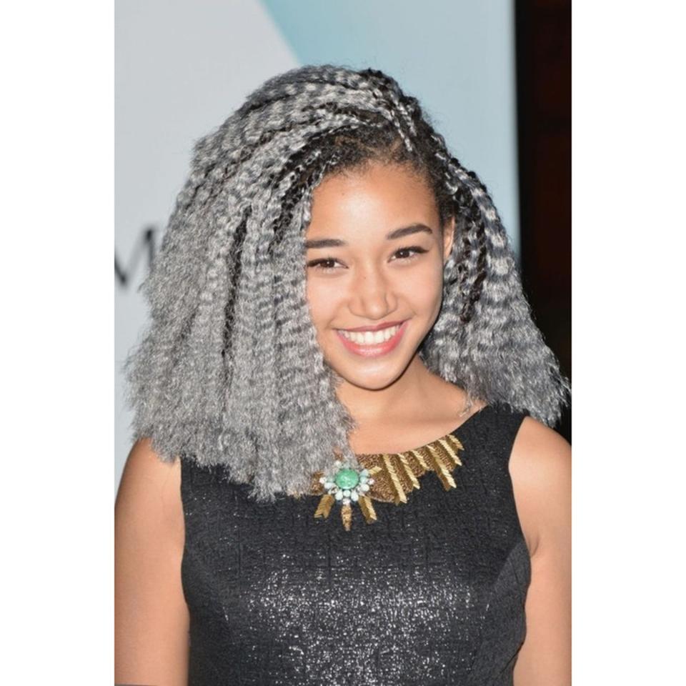 Leave it to wunderkind <a href="https://www.allure.com/topic/amandla-stenberg?mbid=synd_yahoo_rss" rel="nofollow noopener" target="_blank" data-ylk="slk:Amandla Stenberg;elm:context_link;itc:0;sec:content-canvas" class="link ">Amandla Stenberg</a> to put her own twist on classic box braids. For a unique look, take a page from her book and pull out the ends of your box braids for a cool crimped effect. You can even opt for braiding hair in <a href="https://www.allure.com/gallery/how-i-get-dressed-for-carnival-hair-makeup?mbid=synd_yahoo_rss" rel="nofollow noopener" target="_blank" data-ylk="slk:a bright or pastel hue;elm:context_link;itc:0;sec:content-canvas" class="link ">a bright or pastel hue</a> if you're feeling daring.