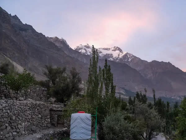 Das Wassertank im Hunza-Tal. - Copyright: Samantha Shea