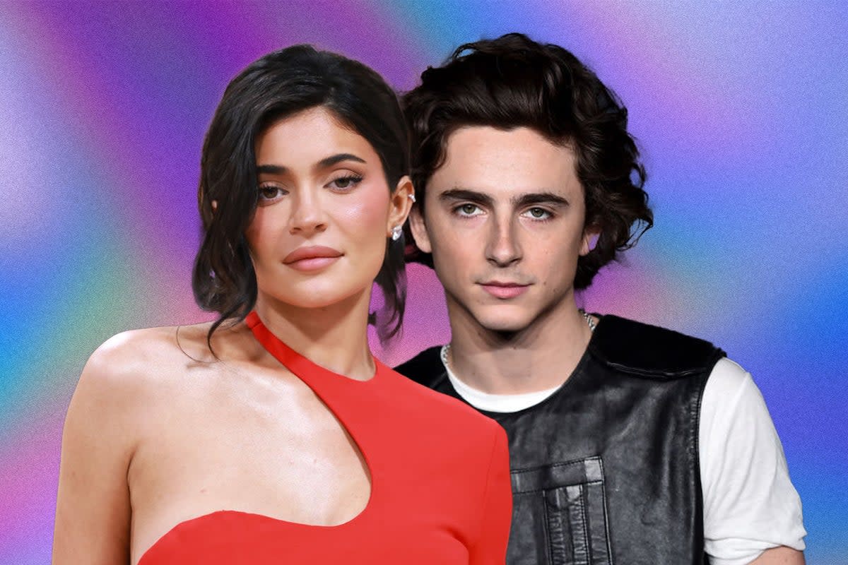 The surprise celebrity couple that is Kylie Jenner and Timothée Chalamet (Getty/iStock)