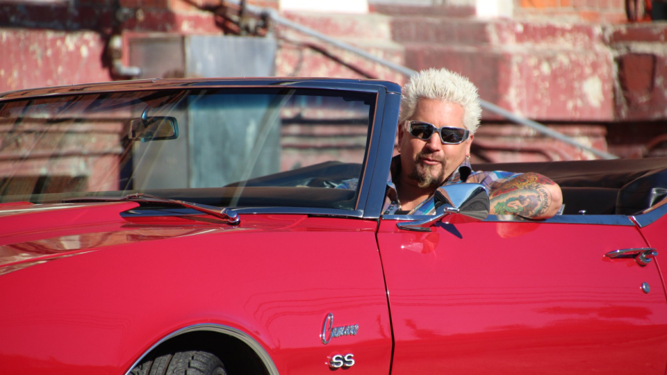 Guy Fieri is rolling up to Discovery Plus.