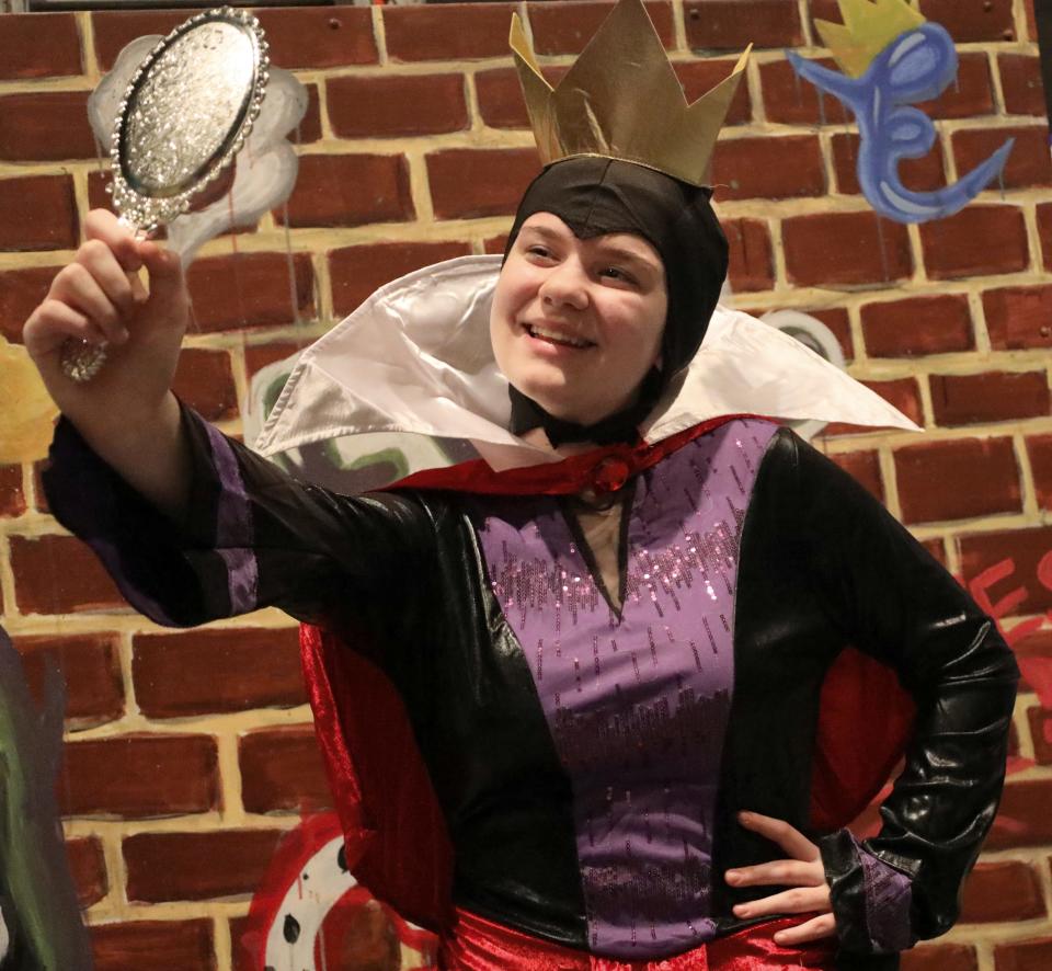 Avery Calton as Grimhilde in New Castle Playhouse's 'Descendants: The Musical.'