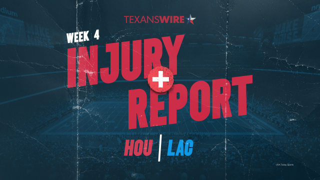 Texans vs. Chargers injury report: TE Brevin Jordan out