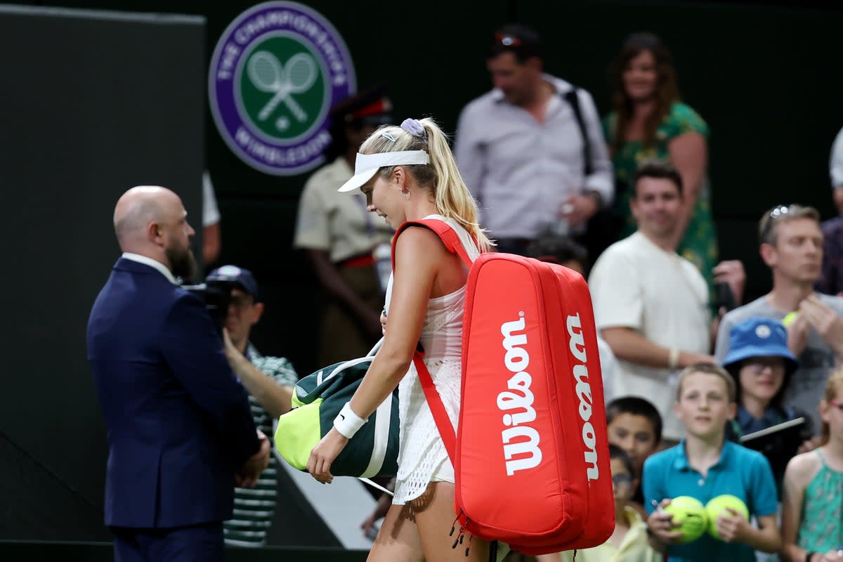 Boulter exits Wimbledon (Getty Images)