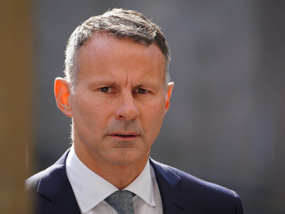 Former Manchester United footballer Ryan Giggs faces a re-trial (Peter Byrne/PA) (PA Wire)