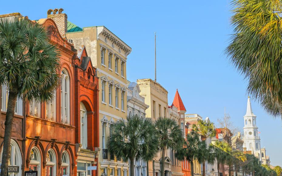 <p>Also known as the Holy City, Charleston has quite the reputation to live up to. But the top city in the country for culture (<a rel="nofollow noopener" href="http://www.travelandleisure.com/worlds-best/cities#charleston" target="_blank" data-ylk="slk:and in the world;elm:context_link;itc:0;sec:content-canvas" class="link ">and in the world</a>, just in general) hasnt failed to impressive travelers with its arts scene, cooking schools, and historic homesteads, its old Southern charm and artsy culture. Visitors seeking to learn about Charlestons past should check out St. Michaels Episcopal (George Washington frequented this society church), catch a show at the beautifully restored Dock Street Theatre, and take a walking tour of the pastel colored, Georgian-style homes known as Rainbow Row.</p>