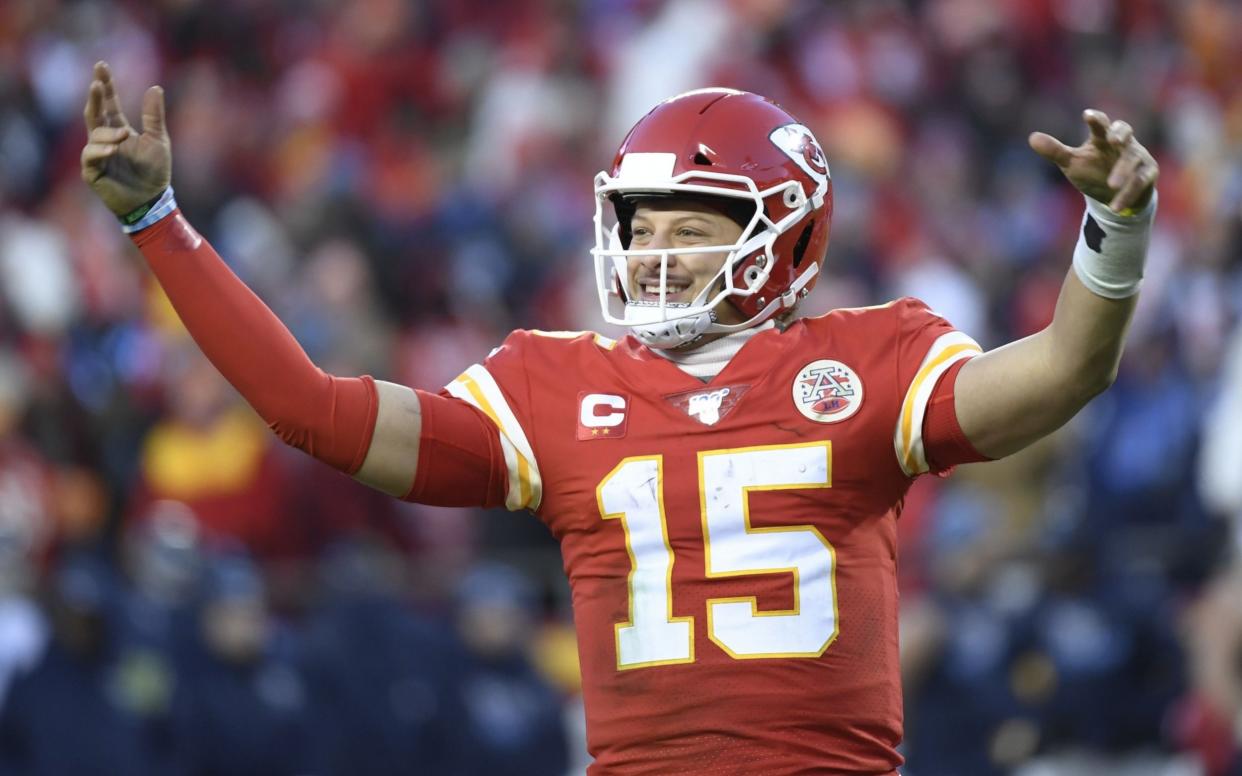 It will be Kansas City Chiefs quarterback Patrick Mahomes' first Super Bowl - REX