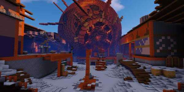 Jugadores quieren recrear todo el primer Destiny en Minecraft