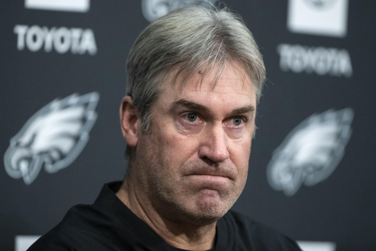 Philadelphia Eagles head coach Doug Pederson tests positive for