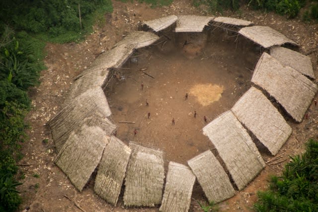 Incredible new photos of uncontacted Amazon tribe emerge