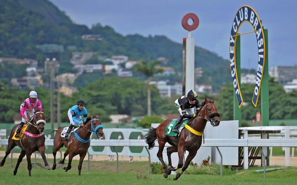 The Jockey Club racetrack in Gávea