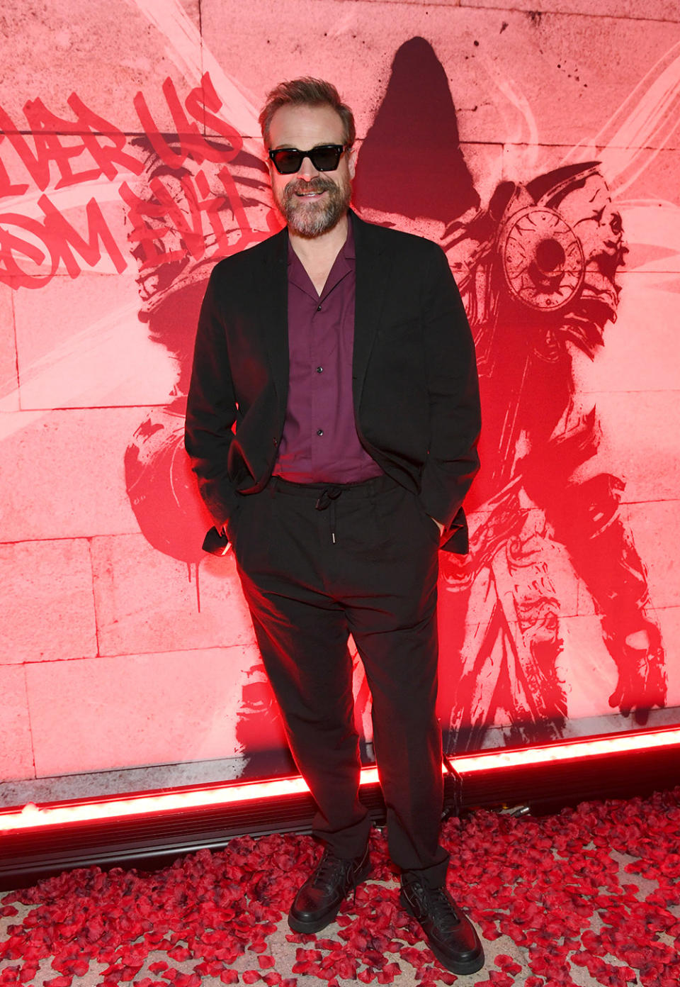 David Harbour attends the Diablo IV Experiential Launch Event at Vibiana in Downtown Los Angeles on May 31, 2023 in Los Angeles, California.