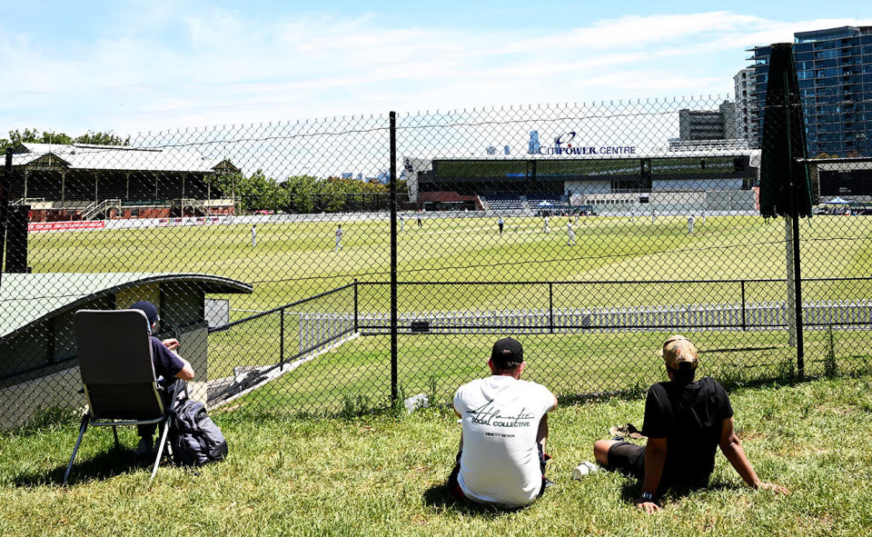 Junction Oval, pictured here during the tour match between Pakistan and Victoria.
