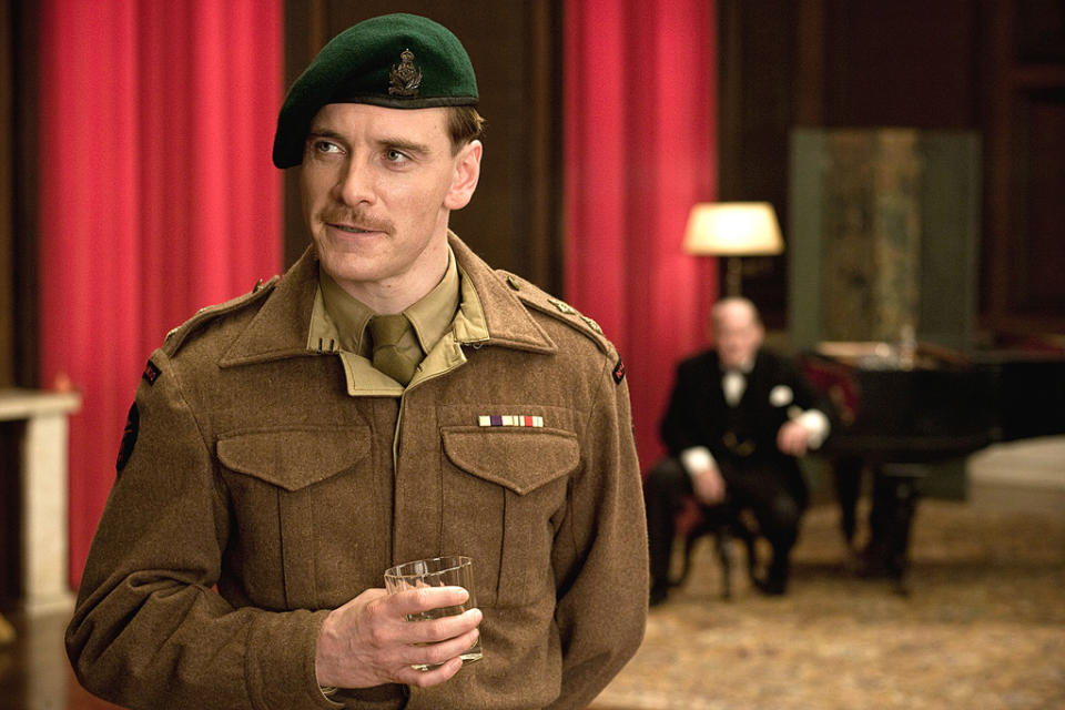 Inglourious Basterds Production Photos 2009 Weinstein Company Michael Fassbender