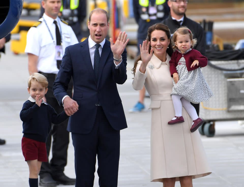 With three kids under the age of five when their new baby arrives, it's interesting times ahead for Wills and Kate. Photo: Getty