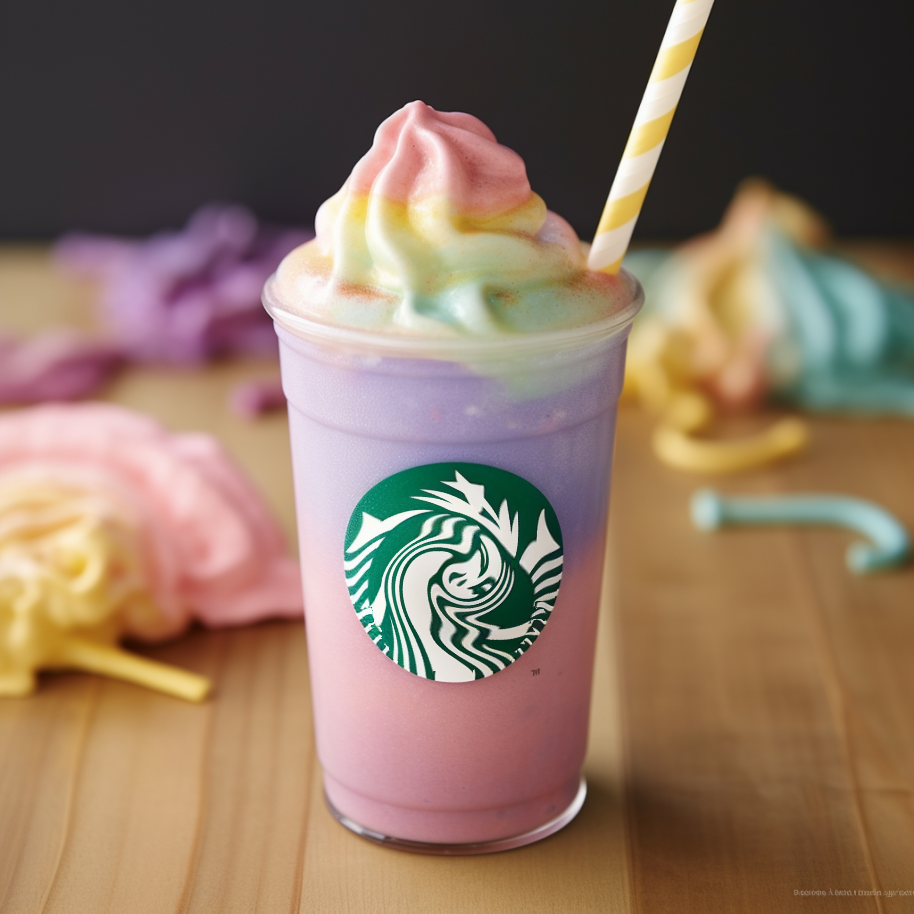 fruity saltwater taffy frappuccino