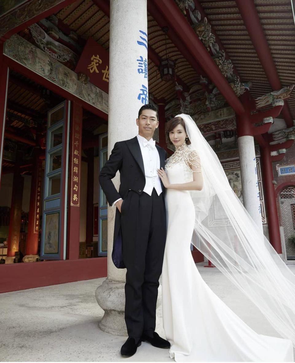 47歲的林志玲在2019年跟日本天團「放浪兄弟」成員AKIRA結婚，兩人婚後育有一子。（林志玲IG）