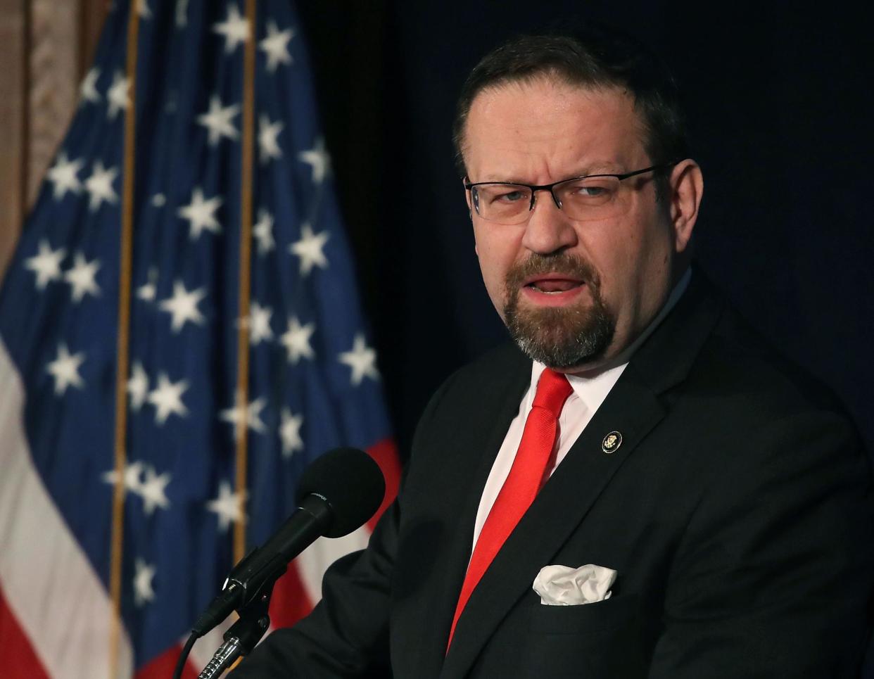 White House terrorism advisor Sebastian Gorka could be the next one to leave the White House, sources have said: Mark Wilson/Getty Images