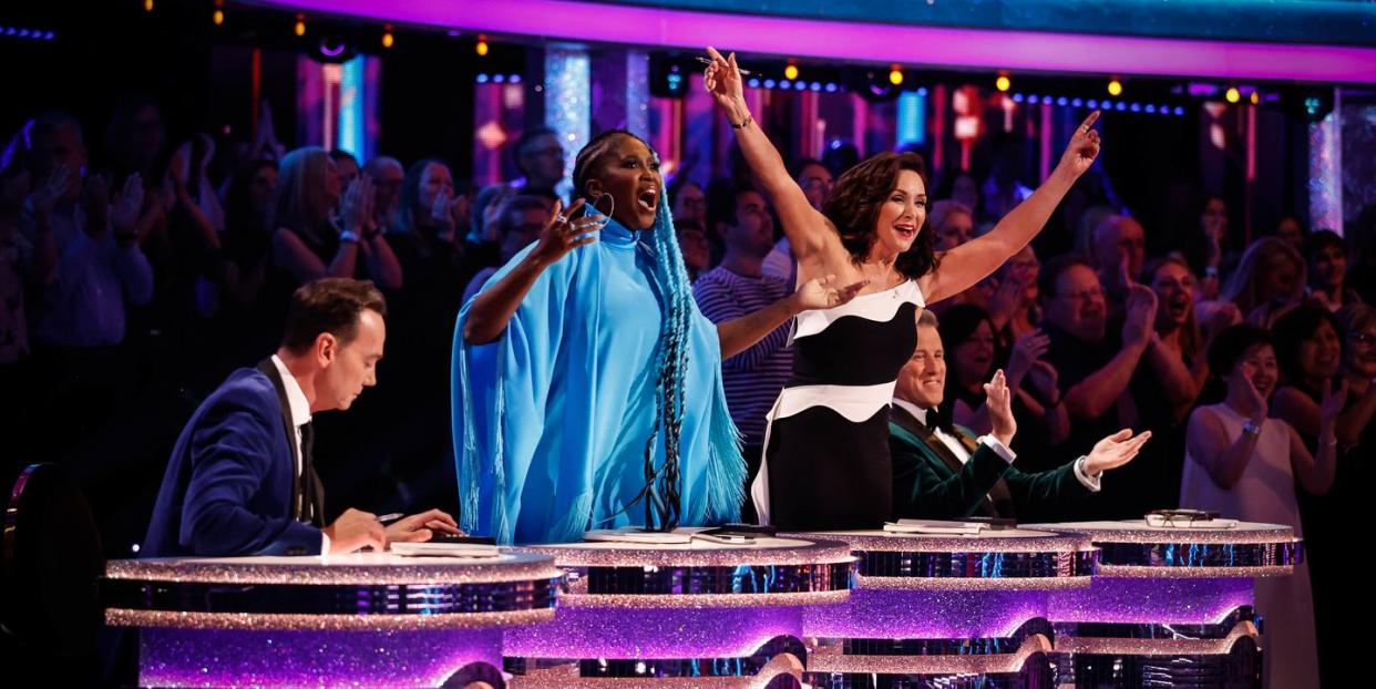 strictly come dancing 2022 week 1 craig revel horwood, motsi mabuse, shirley ballas and anton du beke