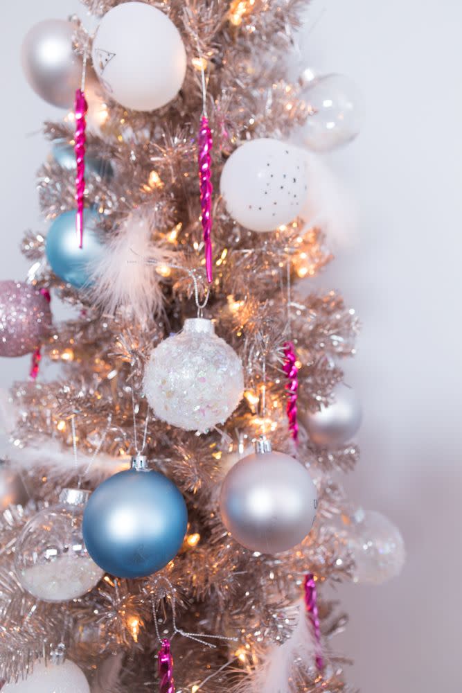 3) Pastel Unicorn Christmas Tree