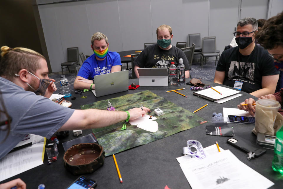 "Dungeons and Dragons" at New York Comic Con in 2021