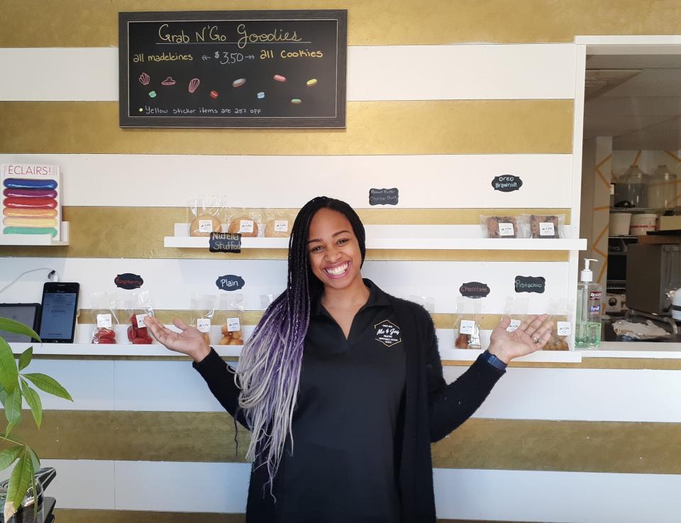Pictured is Jaleesa "Jay" Mason, co-owner of Mo & Jay Pastry. She recently competed in Food Network's Spring Baking Championship.