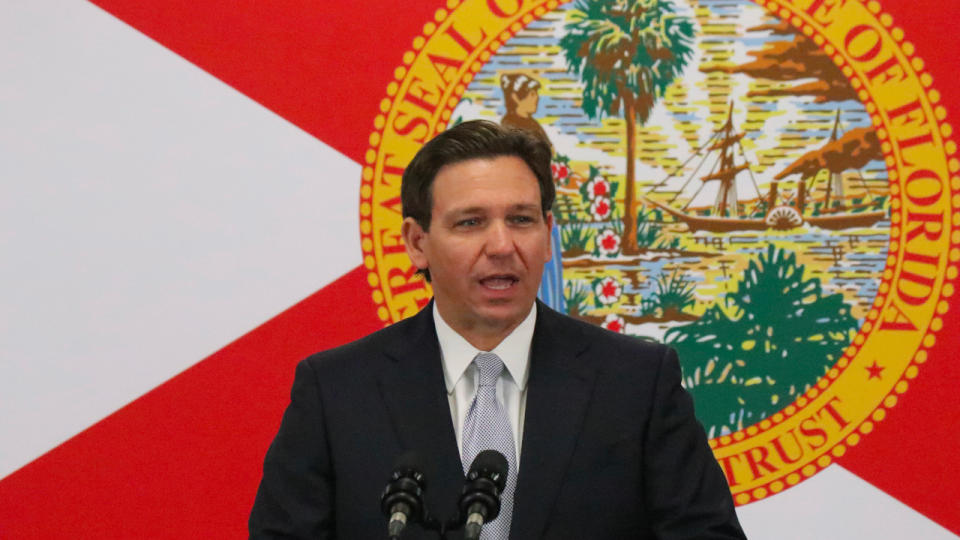 Florida Gov. Ron DeSantis on Jan. 31, 2023