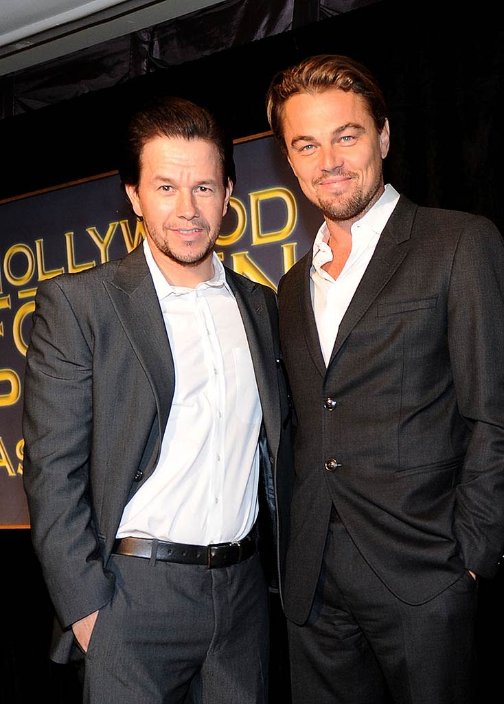 Wahlberg Dicaprio HFPA Lnchn