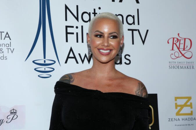 Amber Rose Responds To Trolls Who Call Her White: ‘I’m Not White…Not Just A Black Woman Either’ | Phillip Faraone via Getty Images