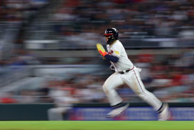 Ronald Acuña Jr. and Ozzie Albies reunited with World Series