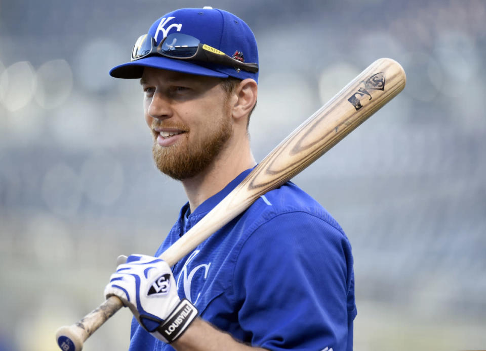 Second Baseman Ben Zobrist, Kansas City Royals